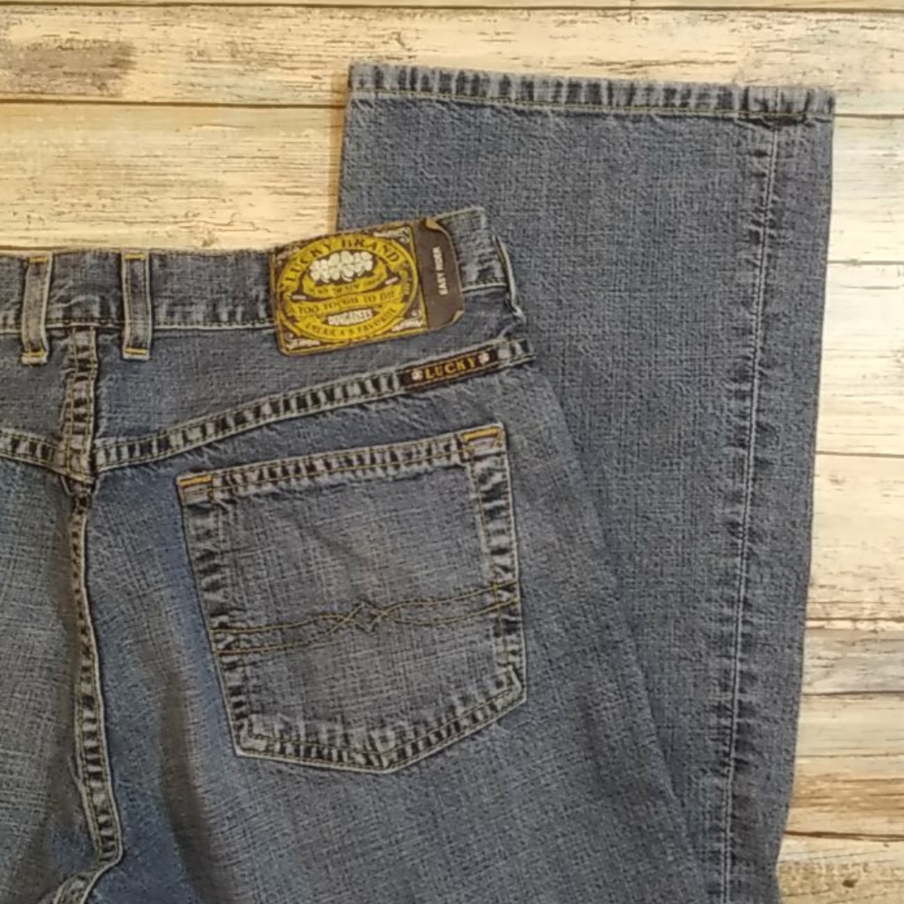 Lucky Brand Dungarees Easy Rider size 6/28 - Picture 2 of 8